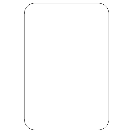 Sign Solutions Usa Diamond Grade Cubed Reflective DG3 .063 6 in. X 12 in. Sheeted Blank WHITE US06DWT0612BLANK
